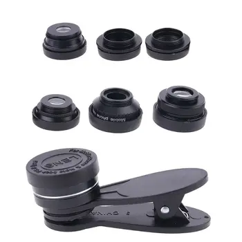 

9 in1 Professional Phone Camera Lens Kit Clip On for Smartphone Mobile Phone LX9B