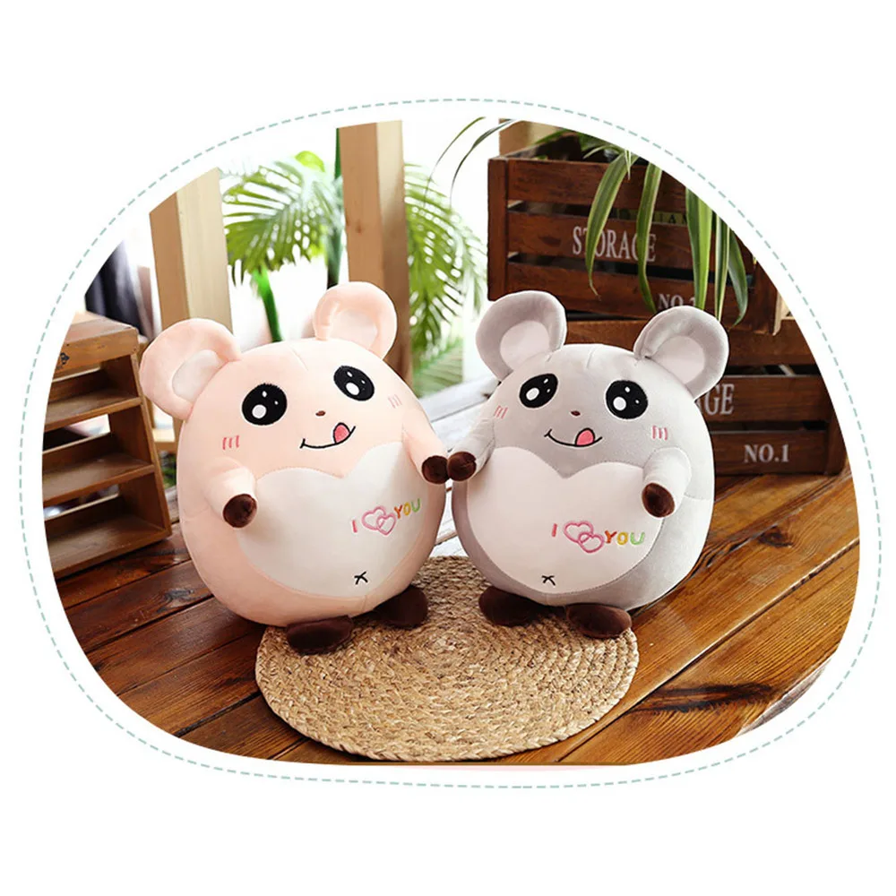 Плюшевая кукла-подушка игрушки Дети животные мягкие игрушки Спящая Подушка Милая мышь мягкая плюшевая игрушка кукла День рождения подарки для девочек
