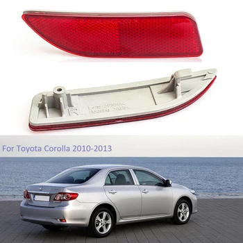 

YTCLIN Car Rear Bumper Reflector Light for Toyota Corolla 2010-2013 Warning Brake Lights 8191002130 TO1185102 Without Bulb