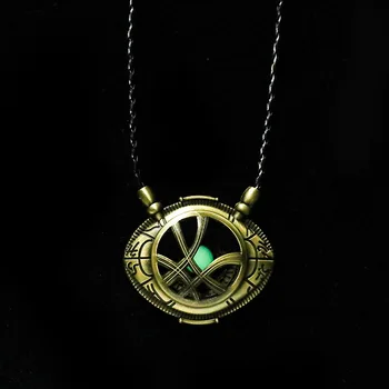 

Avengers Infinity War Doctor Strange Stephen Strange Eye Pendant Necklace Metal Key buckle Cosplay Props