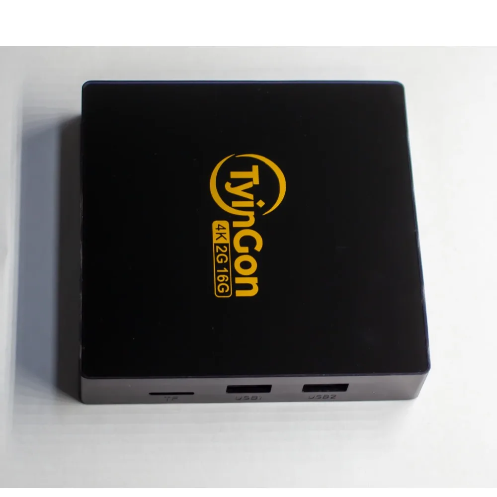 TyinGon Android ТВ приставка 2G16G 4G32G 4K H.265 Смарт ТВ приставка с 1 год iptv