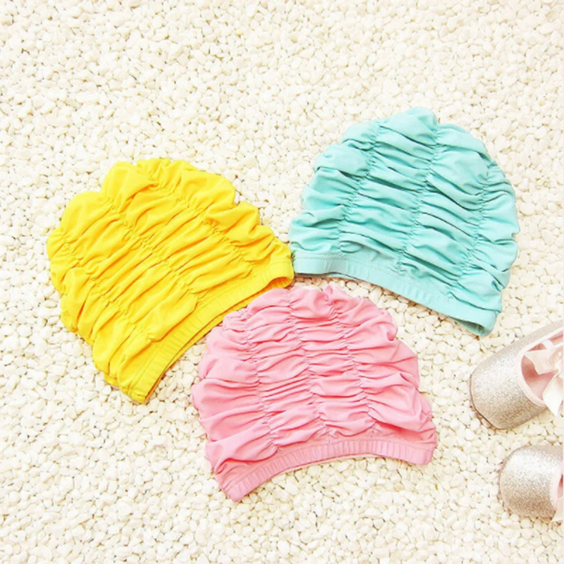 girls bathing caps