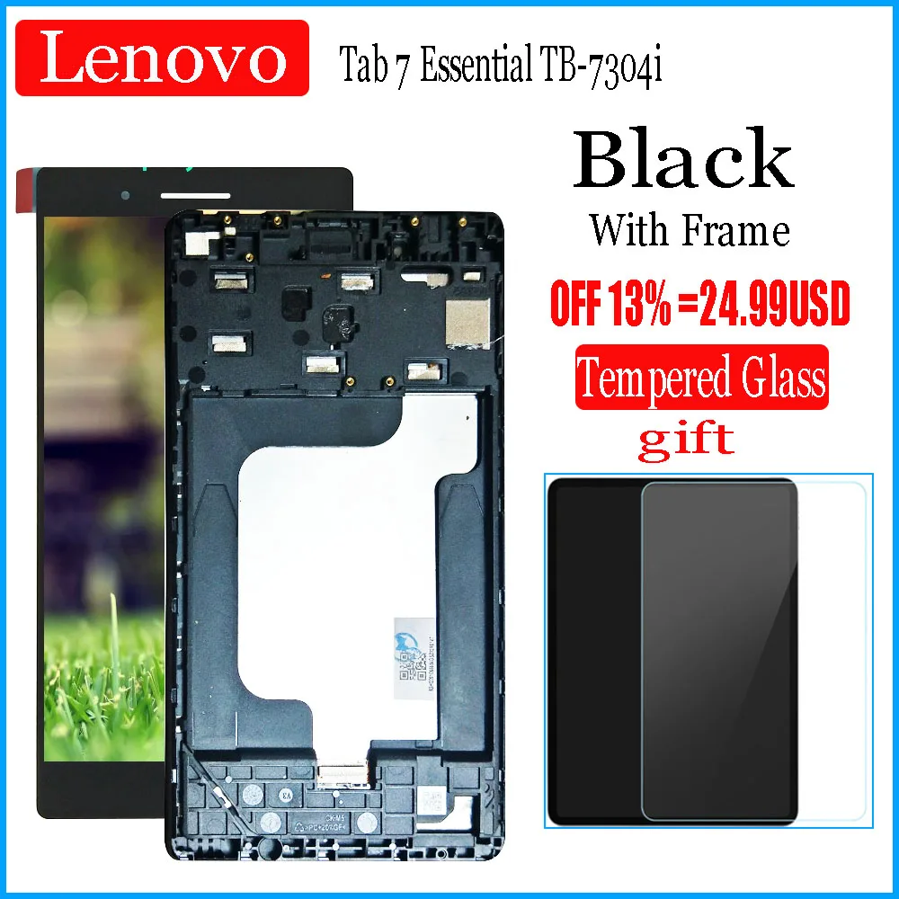 Новый 7 дюймовый сенсорный дисплей для Lenovo Tab задняя крышка 4 ТБ 7304i цифровой