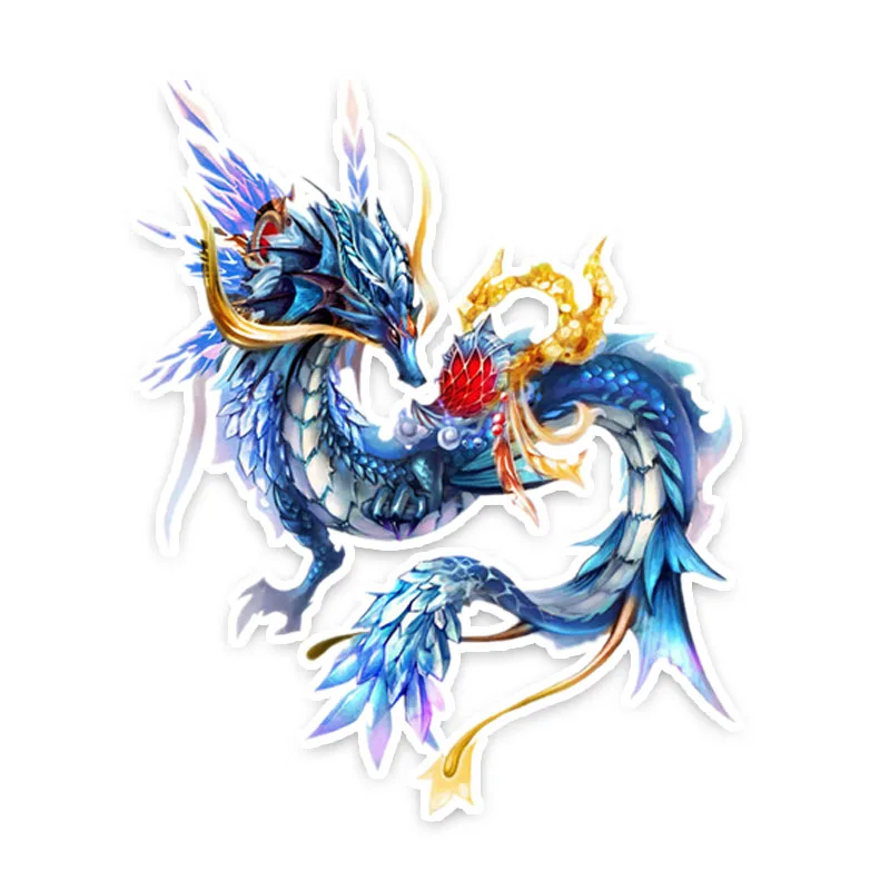 

Фучжэнь бутик наклейки внешние аксессуары персонализированные Животные Дракон ПВХ автомобильные наклейки креативные водонепроницаемые наклейки