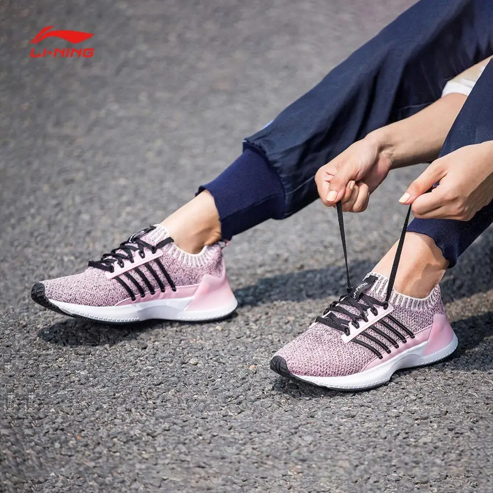 Женские Классические прогулочные туфли Li Ning FREE RUNNER I женская спортивная обувь с