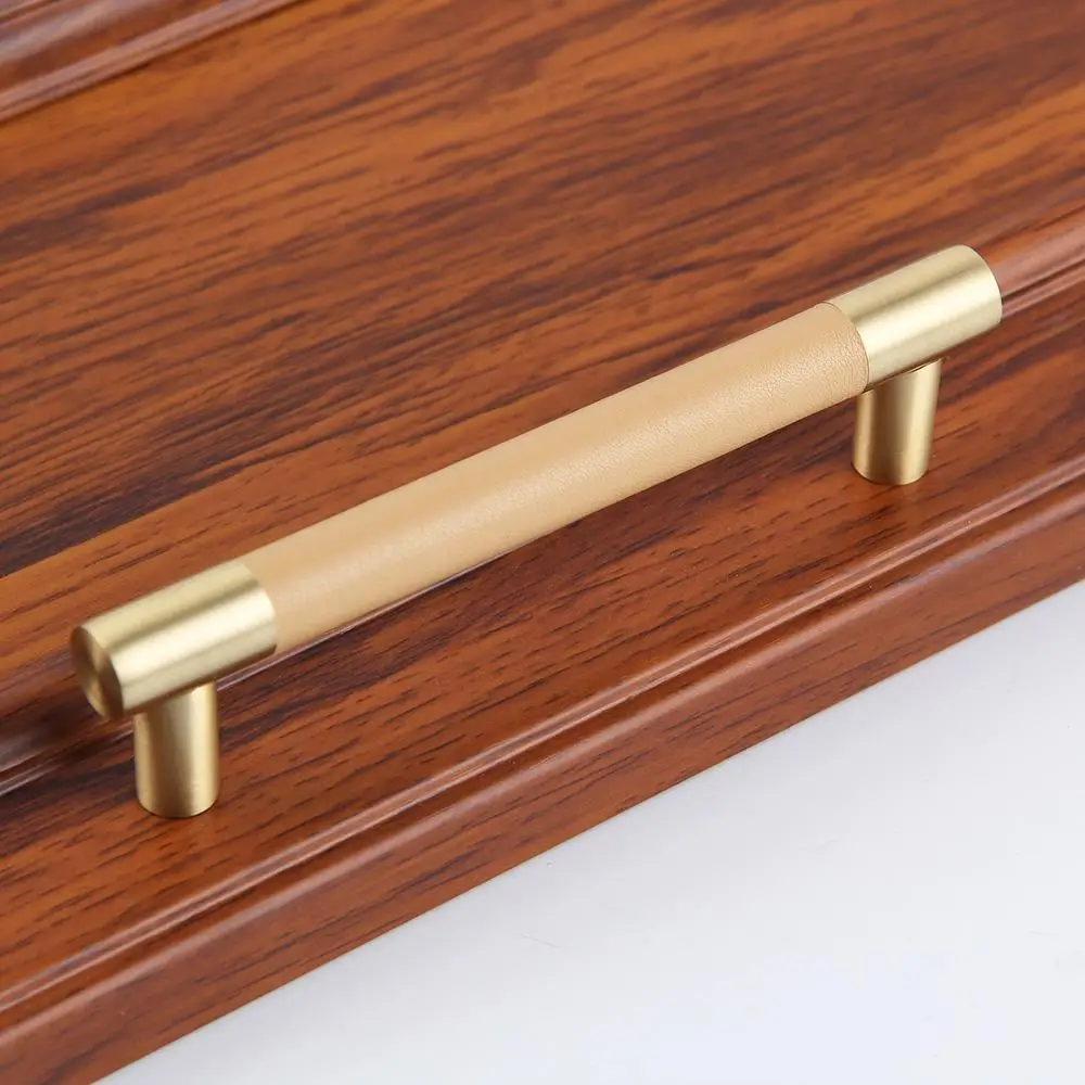1pcs Furniture Cabinet Handles Cupboard Wardrobe Pull Handles Good Quality Fashion Kitchen Door Handle For Home Screw Connection