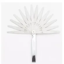 0,05-1,0 мм Толщиномер 14 лопастной микрометр Высокоточный щупальный щуп зазор щупа наполнитель инструмент для измерения