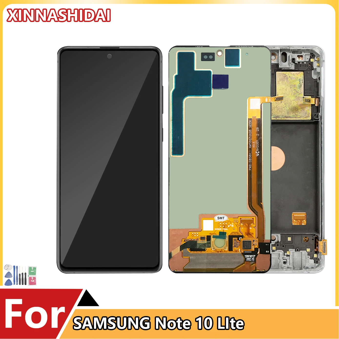 AMOLED-экран 6 7 дюйма для Samsung Galaxy Note 10 Lite ЖК-дисплей сенсорный экран дигитайзер с