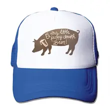 Благородная свинья мужская кепка джинсовая хлопковая Регулируемая Кепка на заказ Забавный рыболовный козырек пепельная сетка Кепка водителя грузовика