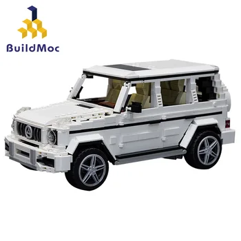 

New CAR G63 W464 Blocks Technic Car Model Bricks Building Blocks wedding car Block Set Micro Cartoon Car Brick Christmas Gift
