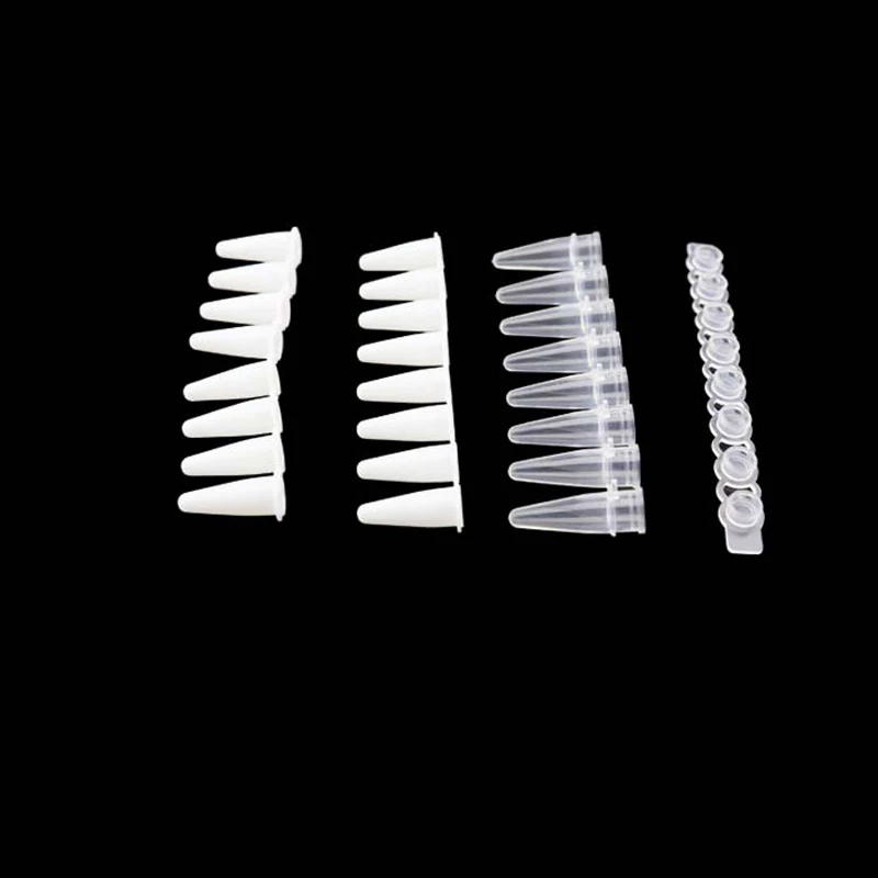0.1ml/0.2ml 8 Strip PCR Tube Centrifuge Tube Fluorescent quantitative PCR tube with cover