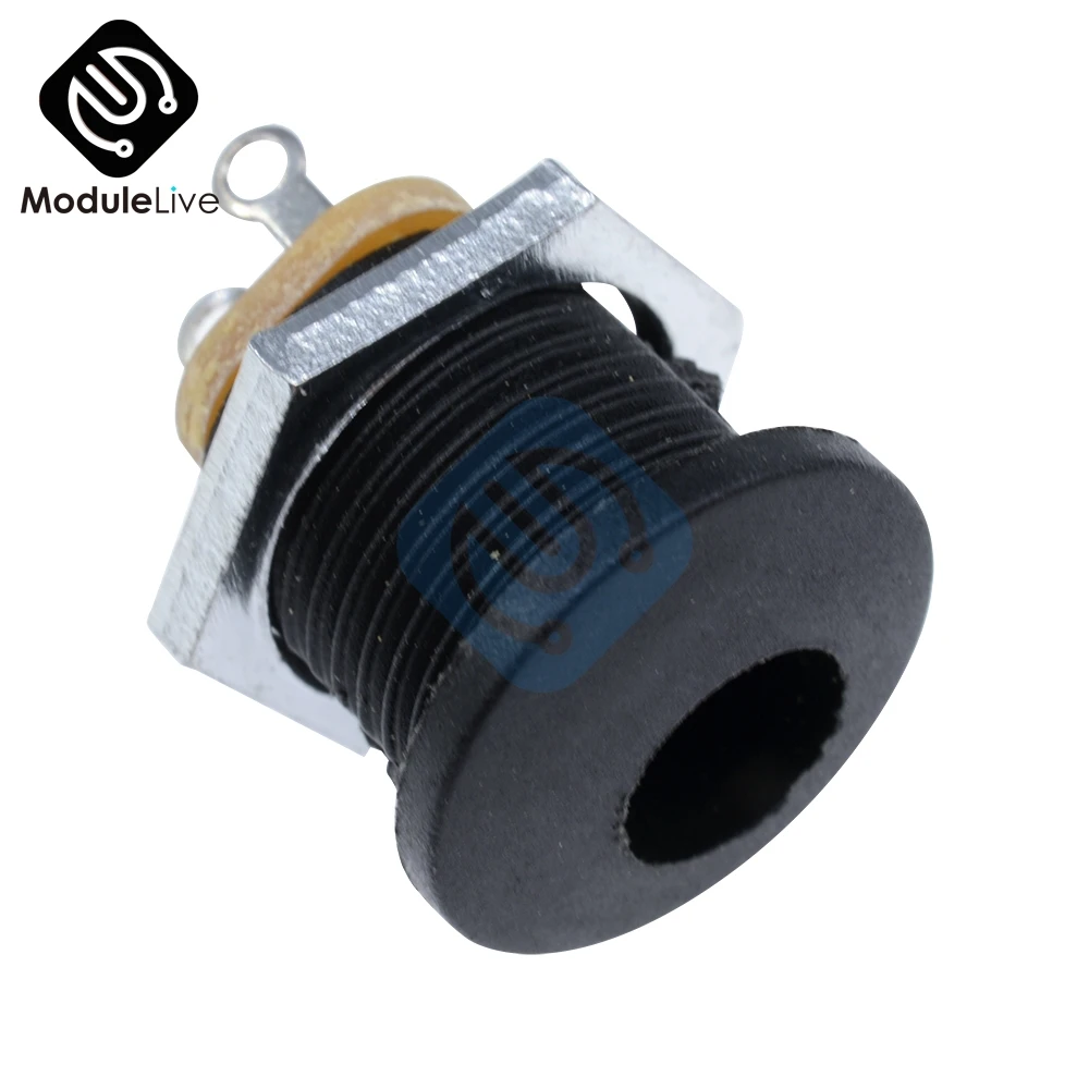 10 шт. гнездо для источника питания 2 5 мм F/S BK DC022|socket f|socket dceffect pedal |