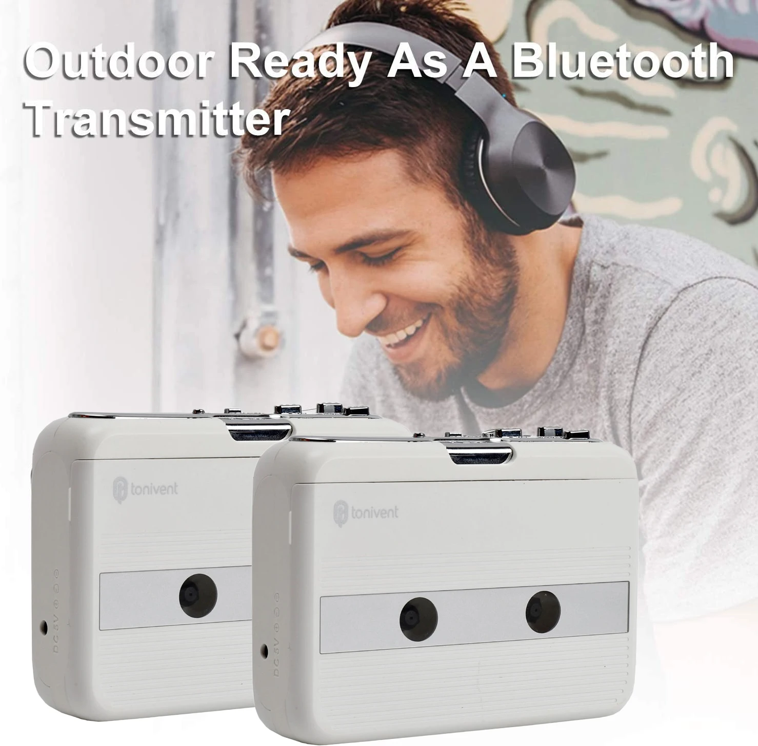 Bluetooth-передатчик Walkman стерео кассетный плеер с FM-радио функция автоматического