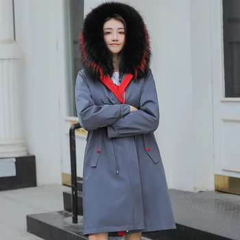 

Real Fur Coat Women Winter Coat Women Rex Rabbit Fur Coat Women Real Fur Parka Long Jacket Abrigos Mujer Invierno 2020 1999YY873