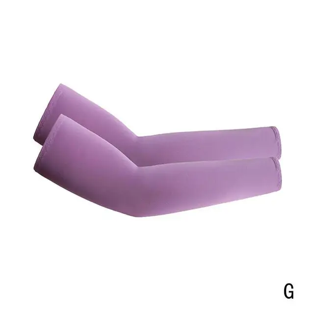 Unisex Long Fingerless Gloves Gloves Arm Cover Striped Cotton Wrist Sleeves Arm Warmer Sleeve Knitted Gloves Womens Fingerless A7   ICE SILK