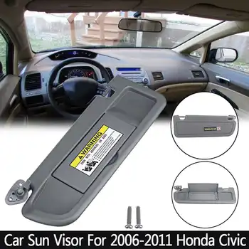 

Car Left Driver Side Sunvisor Sunshade Sun Shield Antidazzle Visor with light For HONDA for CIVIC 2006 2007-2011 83280-SNA-A01ZA