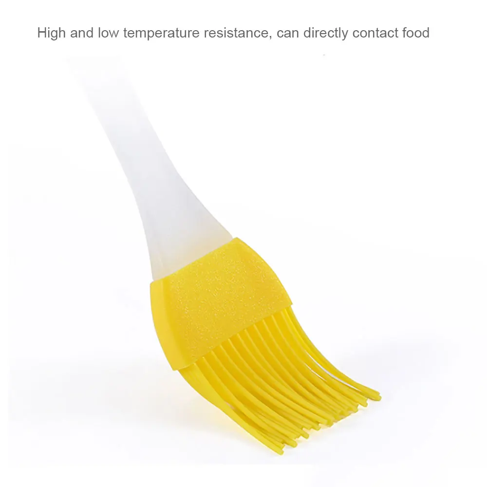 Silicone Basting Brush 1PCS Silicone Baking Bakeware Bread Cook Brushes Pastry Oil BBQ Basting Brush Tool Kitchen Accessories Gadget oil brush