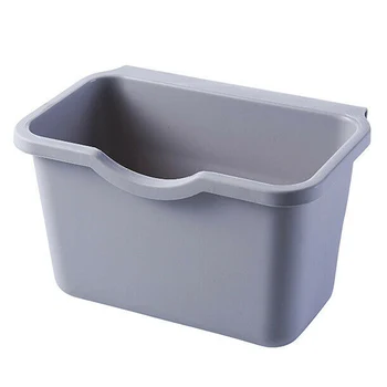 

Multifunction Plastic Garbage Hanging Desktop Trash Can Bin for Kitchen Cabinet Door E2S