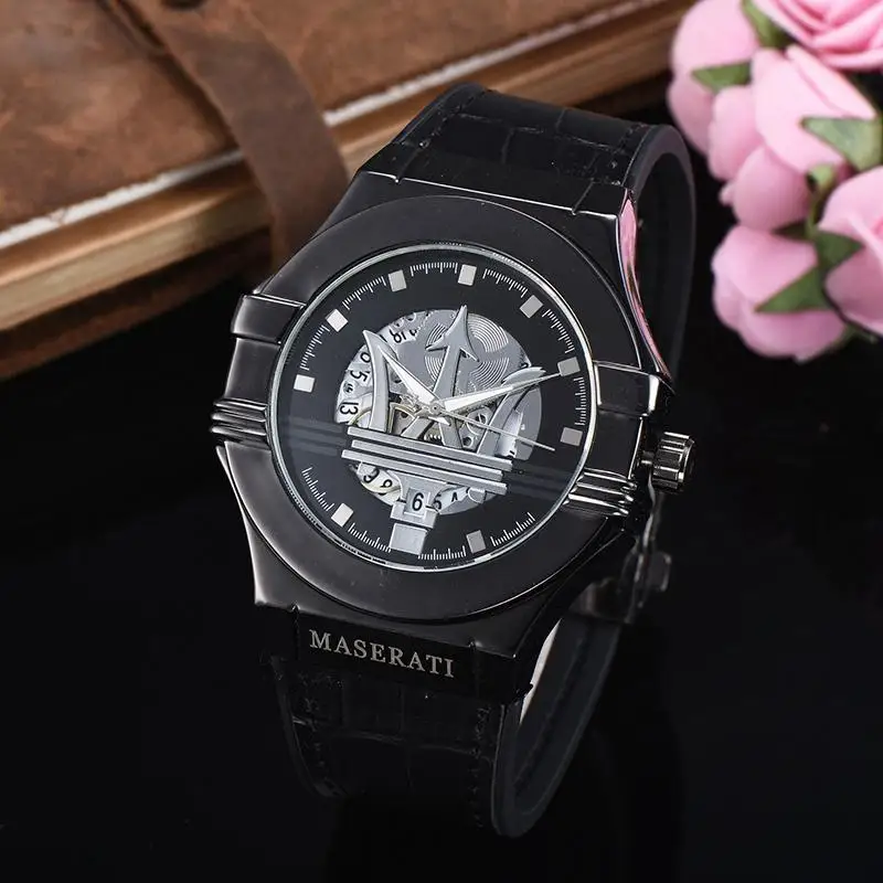 

2020 Luxury role Fashion Mens Maserati Watches Quartz Steel Rolexable Top Brand Green Wrist Watch For Man relogio women x