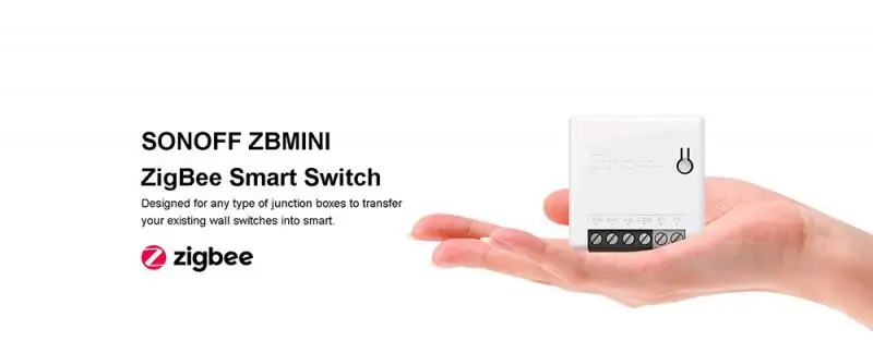 SONOFF Zigbee Mini ZBMINI DIY Smart Switch Relay Breaker Module 2 Way Switch Smart Home Automation For eWelink Alexa Google Home