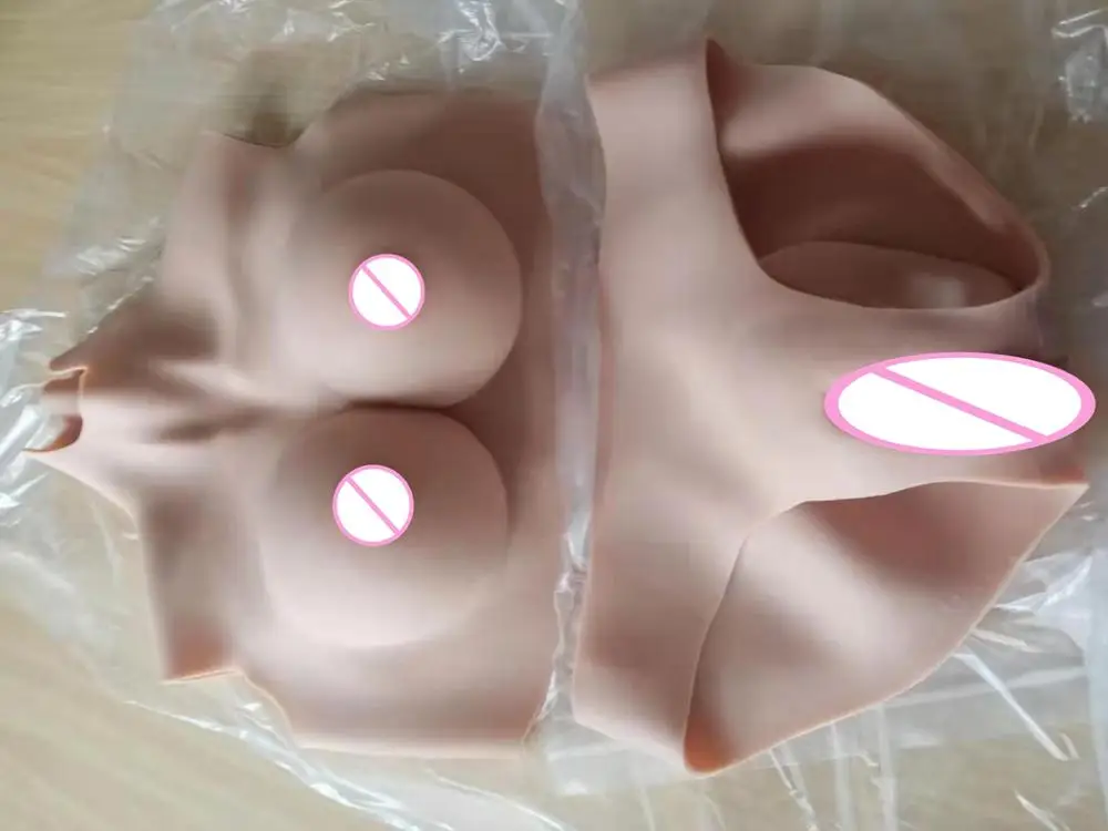 

Трусики силиконовые с искусственными груди, 6 г