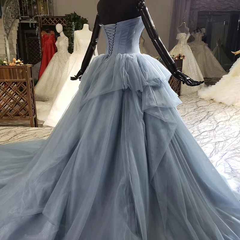 HTL1570 Simple Premium Gray Strapless 