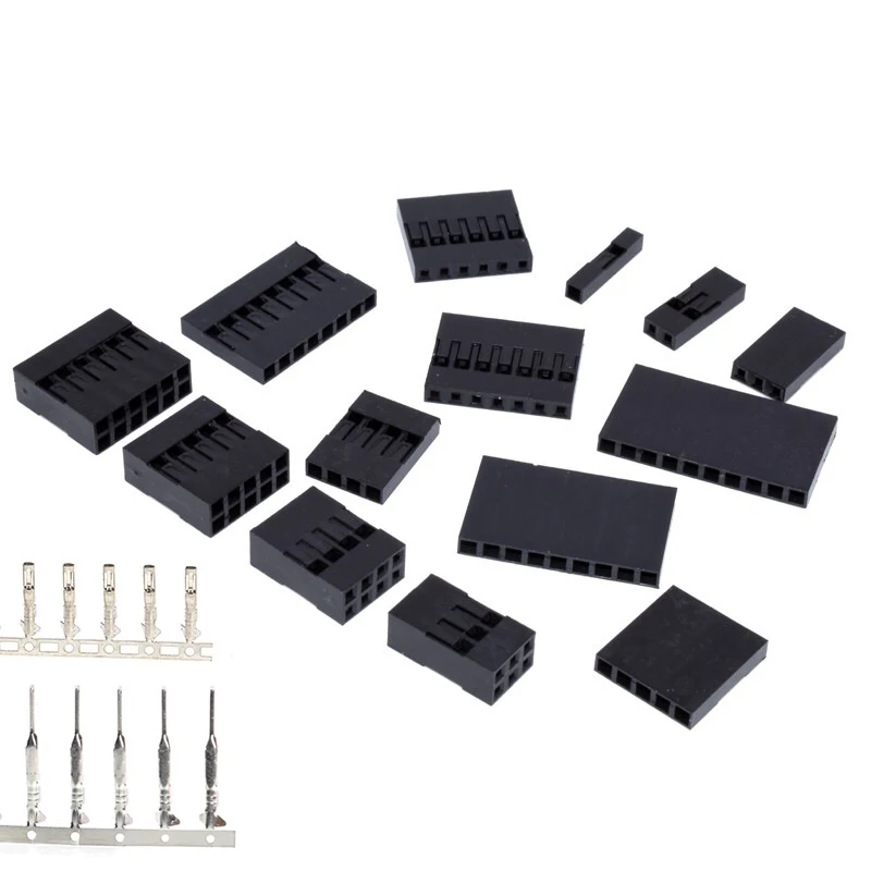 Пластиковый корпус Dupont 50/25 шт. 1pin 2pin 3pin 4Pin 7Pin 8Pin 9pin 10Pin 2 54 мм разъем