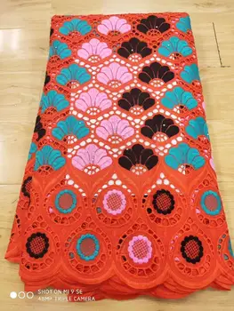 

2020 newest high quality swiss lace fabric 100%cotton swiss voile lace in switzerland nigerian lace fabric dubai fabric 5yards