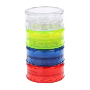 

1Pc New 3 Layer Leaf Smoke Spice Crusher Hand Muller Herbal Herb Tobacco Grinder 40JE