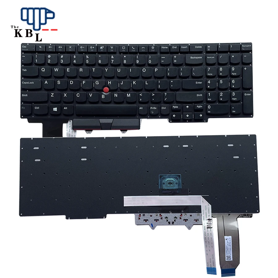 New For Lenovo Thinkpad US Language E15 Black Laptop Keyboard(No Frame) SN20W68757 A1 E9279