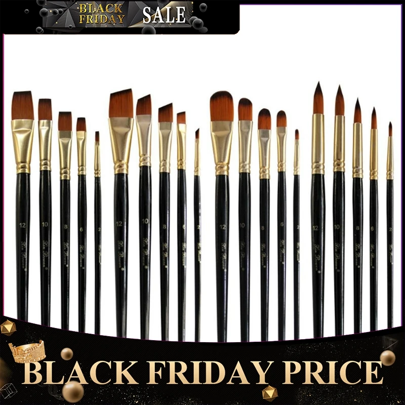 

Nylon Brush Environmental Protection Log Diy Brush Pen Set