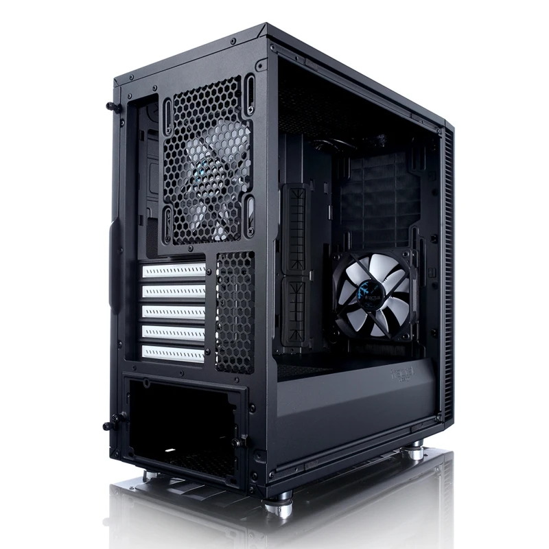 Корпус Fractal Design Define Mini C черный без БП mATX 5x120mm 4x140mm 2xUSB3.0 audio bott PSU