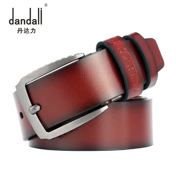 

Luxury fashion men black color Pin Buckle Designer belt top quality Slim Vintage pu leather men belts 200810-59