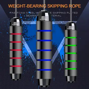 

Tangle-Free With Bearings Rapid Speed Jump Rope Crossfit Excercise And Fitness Workout Equipments Skipping For Bodybuilding