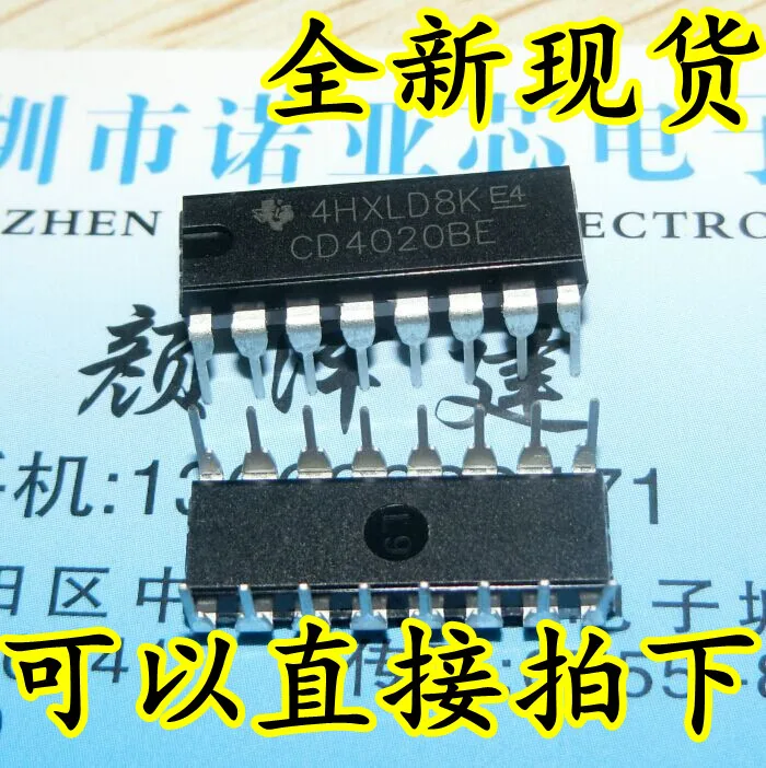 10 шт./лот Новинка CD4020BE DIP-16 CD4020 бинарные счетчик 4020