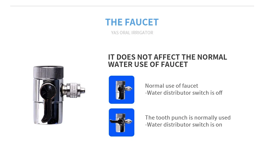 New Water Faucet Oral Irrigator Dental Flosser Portable 10 Tip Implement Irrigation Tooth Flossing Irrigation SPA Mouth Cleaner New Water Faucet Oral Irrigator Dental Flosser Portable 10 Tip Implement Irrigation Tooth Flossing Irrigation SPA Mouth Cleaner