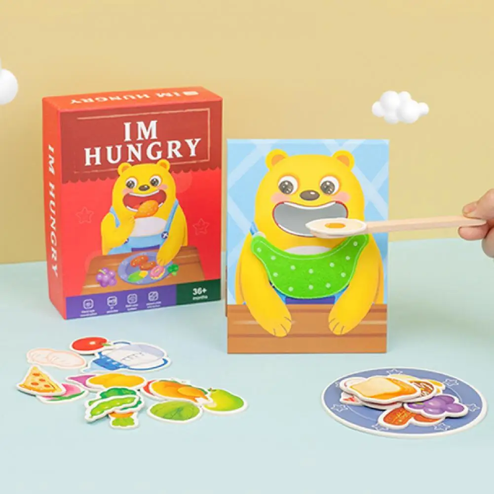 1Set Feeding Training Game Toy Smooth Surface No Burr Portable Baby Simulation Food Play Pretend Games Toys for Early Education | Игрушки и