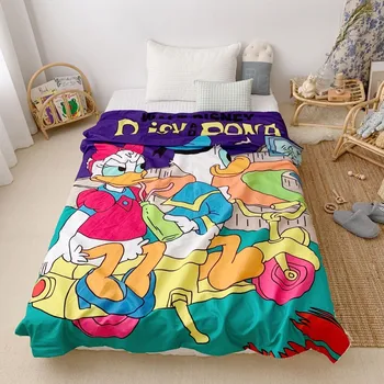 

Donald Duck Daisy Love Dumbo Blanket Super Soft Soothes Baby to Sleep Boys Girls Blankets Warm Sofa Bed Cover Gift 120x150cm