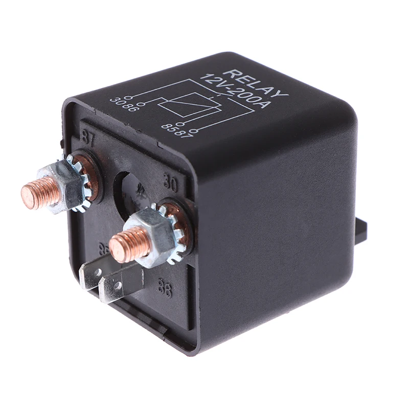 Generic 12v 200 Amp Heavy Duty Split Charge/winch Relay For Car Van