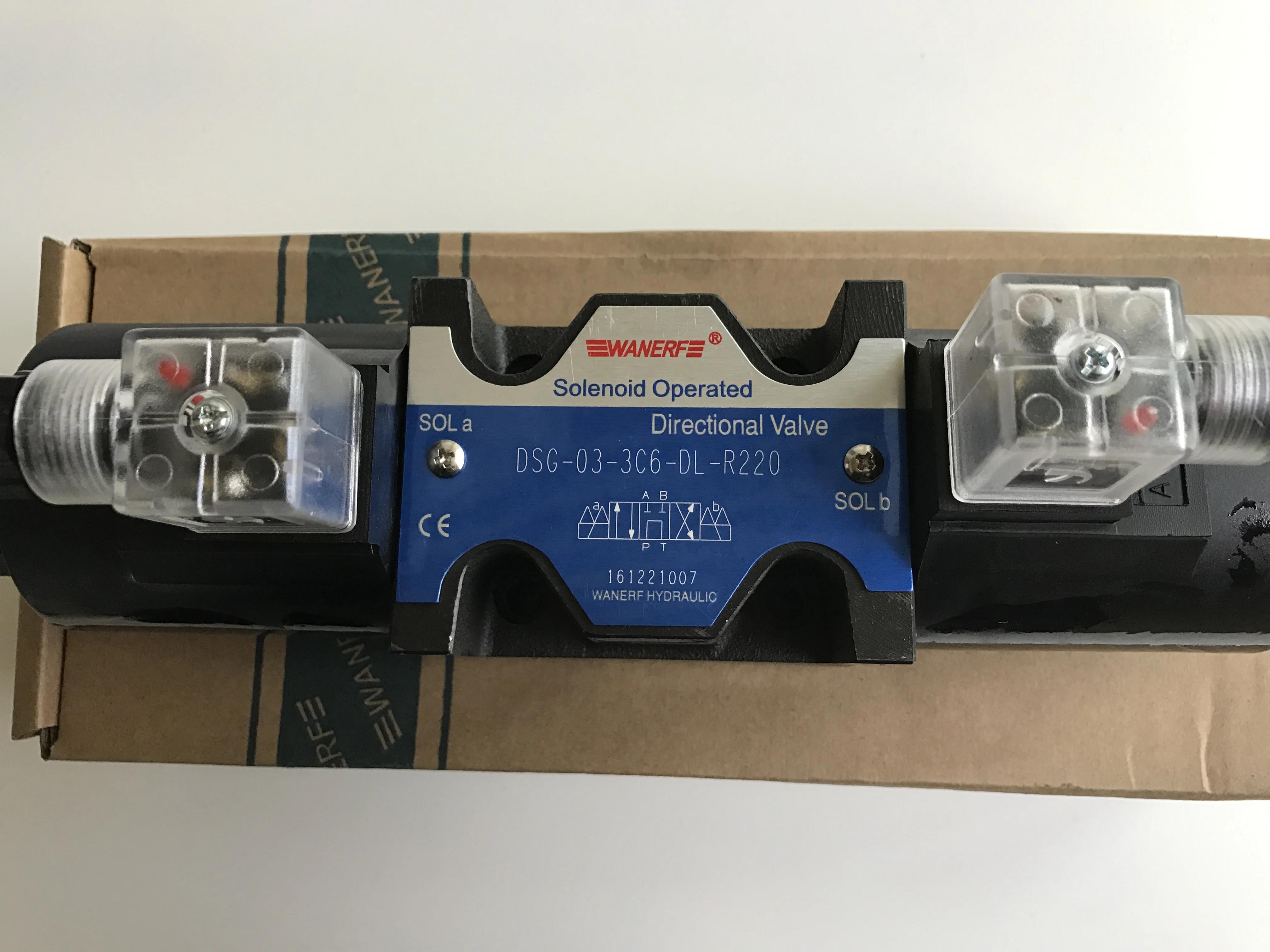 

WANERF Solenoid Operated Directional Valve DSG-03-3C6-DL-R220 DSG-03-3C6-DL-DC24 DSG-03-3C2/3C3/3C4/2D2-DL-D24 WANERF HYDRAULIC