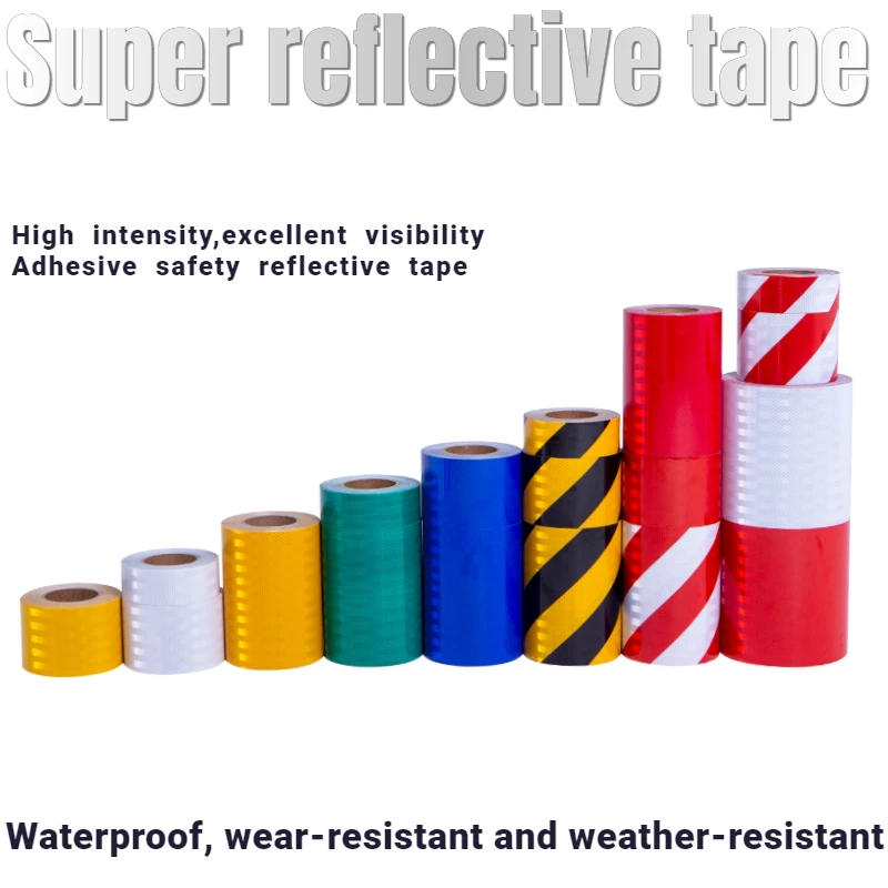 Motorbike Cycle Safety 3x Reflective Strip Stickers High Visibility 135mm 