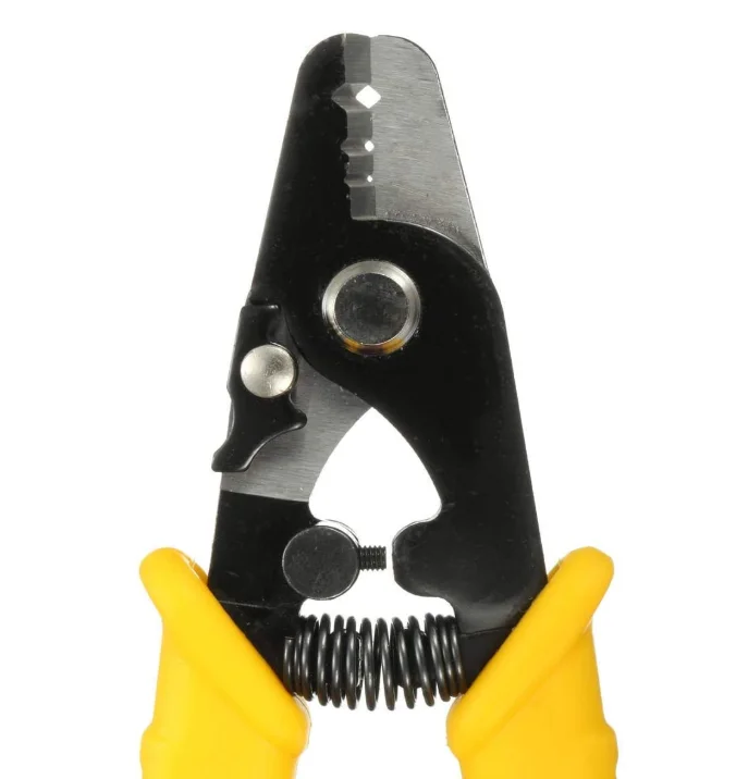 Fiber Stripping Pliers Three-Holes High Precision Divest Fibre Core Jacket Eye Pliers Tools