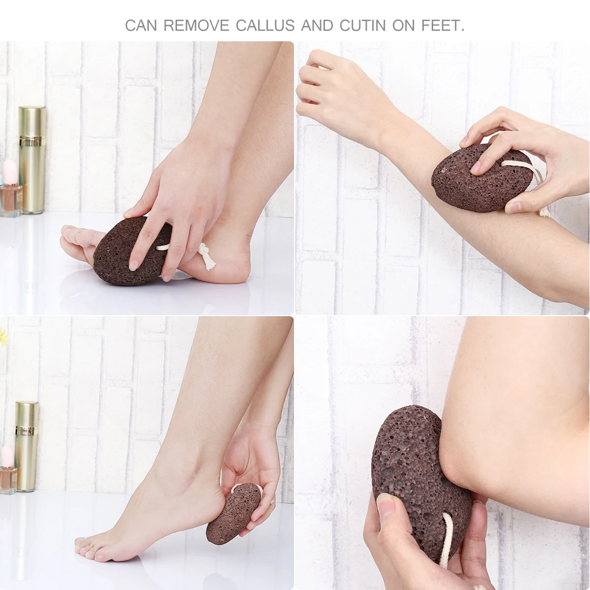 2 шт. отбеливающий камень пемза для удаления огрубевшей кожи|Шлифовальный камень|