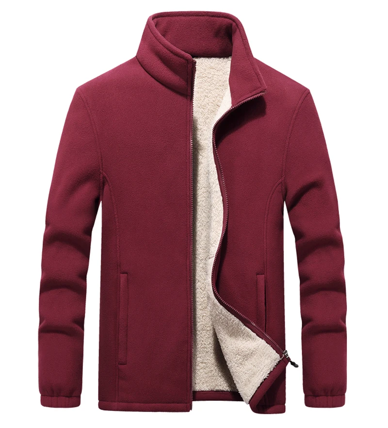 Военная Мужская тактическая флисовая куртка 7XL 8XL 9XL теплый с капюшоном верхняя одежда туристическое горное пальто - Цвет: Red