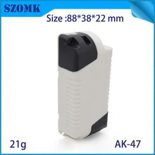 10 шт. дизайн abs пластиковый светодиодный корпус для поставки электронный контроллер Соединительный корпус 88*38*22