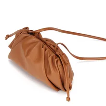 Nesitu Highend модные повседневные коричневые черные белые зеленые спилок кожаные маленькие женские сумки через плечо женские клатчи M9058