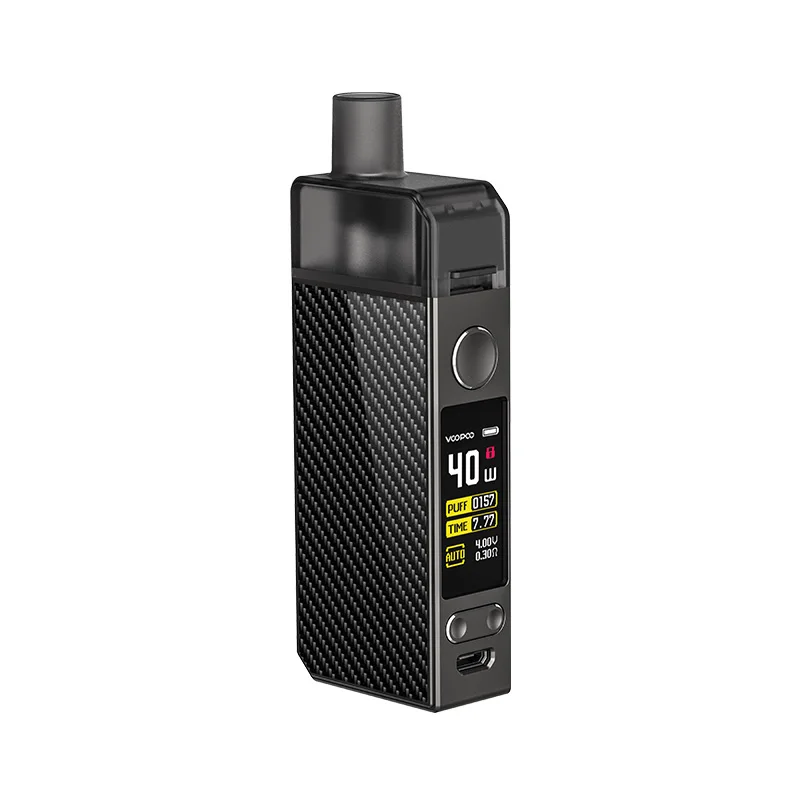 Комплект VOOPOO NAVI Pod с аккумулятором 1500 мАч и 3,8 мл Pod GENE. Чип AI и 40 Вт Navi Mod электронная сигарета Vape Pod Kit VS Voopoo Vinci X