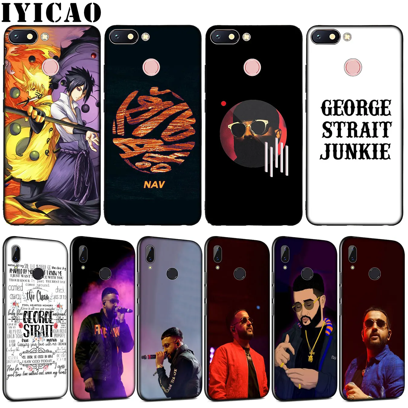 NAV George Strait Soft TPU Silicone Phone Case for Xiaomi Redmi Note 8 8A 8T 7 7A 6 6A 5 5A GO S2 K30 K20 Pro |