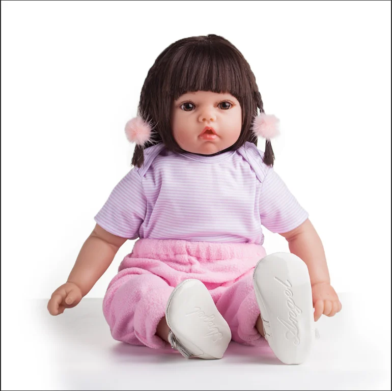55 см 2" Reborn Baby Doll куклы реалистичные мягкие силиконовые настоящие мягкие сенсорные игрушки подарки для детей силиконовые куклы игрушки для девочек