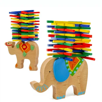 

Stack Height of Balance Board Game Family/Party Best Gift for Children High Quality Wooden Balance Stick Puzzle Game